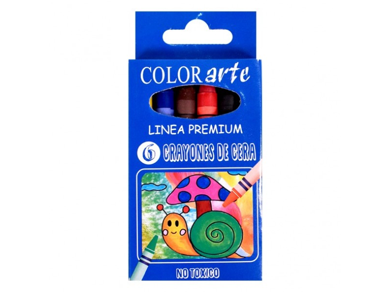 CRAYONES COMUNES X6