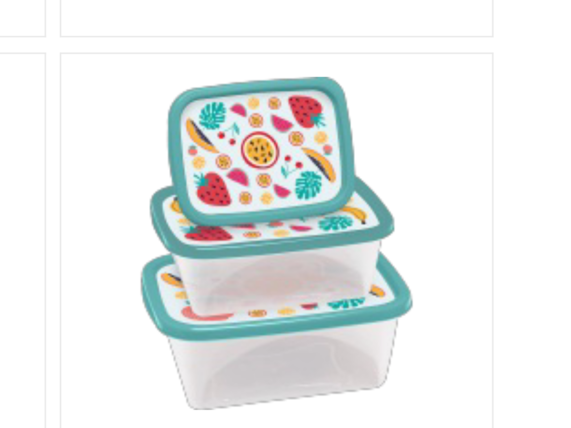 SET HERMÉTICOS X3 220, 420 y 750ml