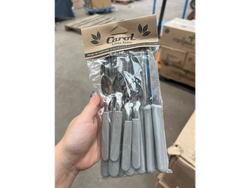 SET CUBIERTOS CAROL X16 (AREIA GRIS)
