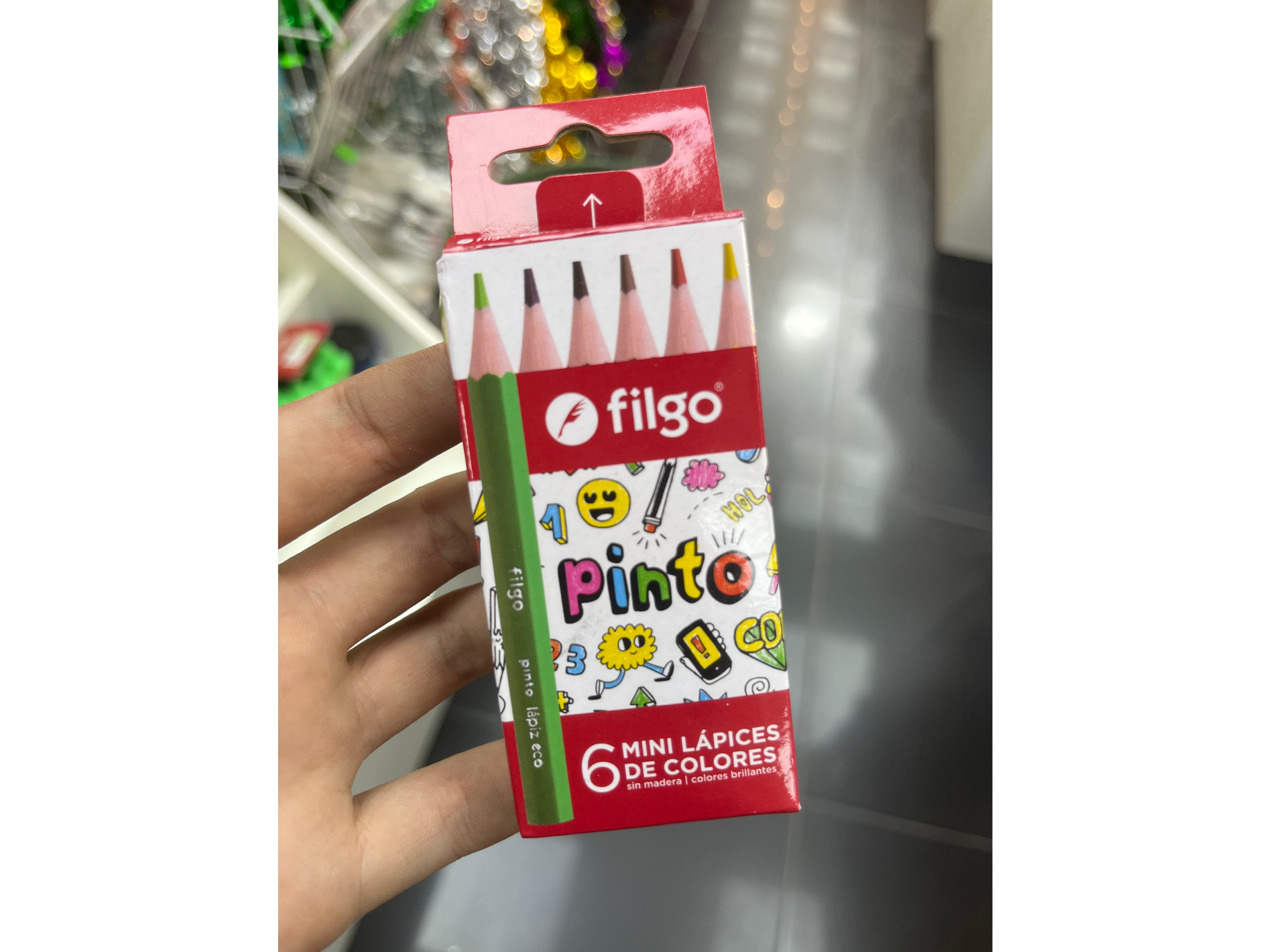 LÁPIZ FILGO X6 cortos