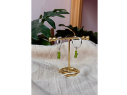 Argollas con piedras
