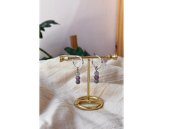 Argollas con piedras