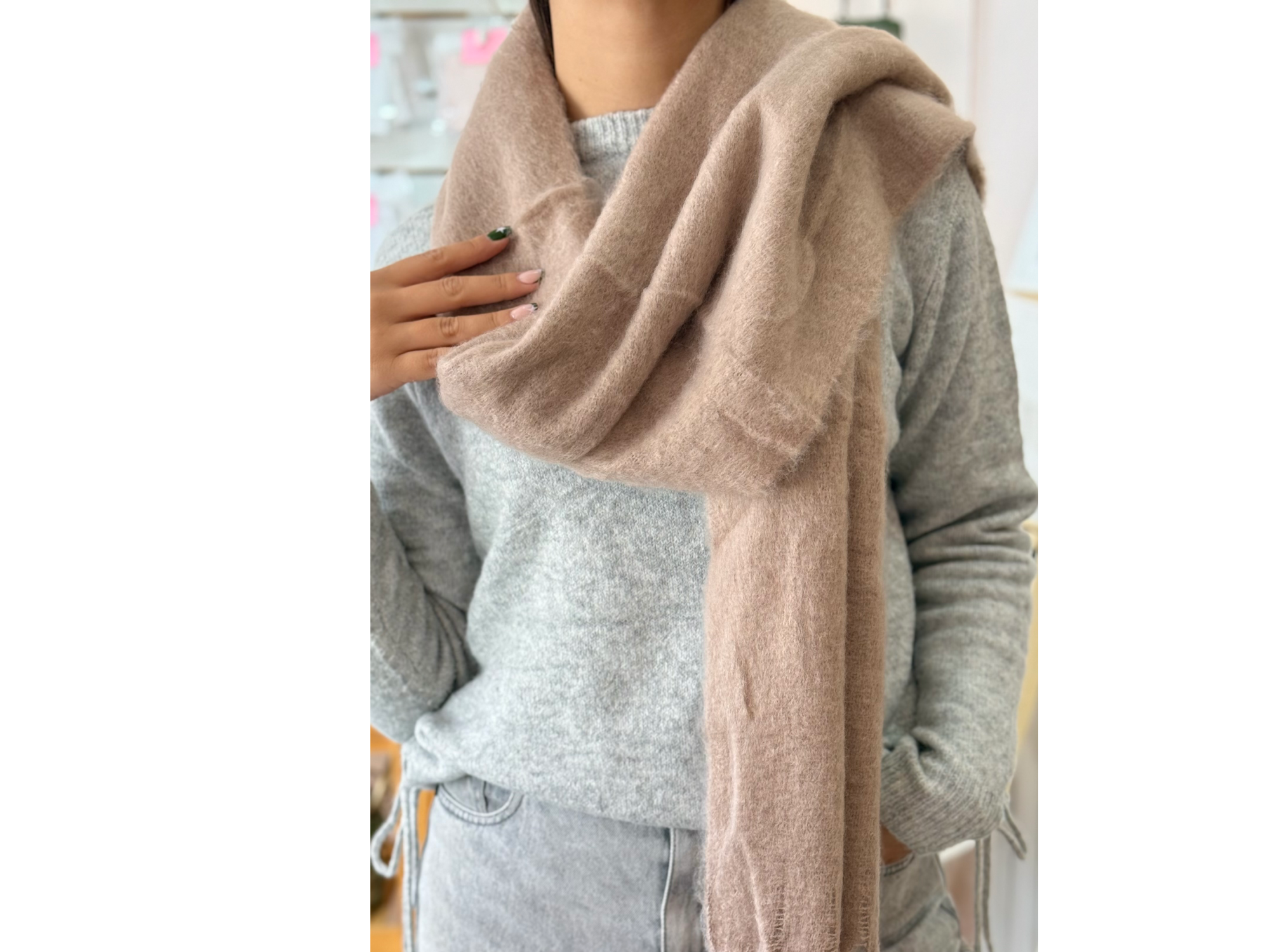Ruana beige