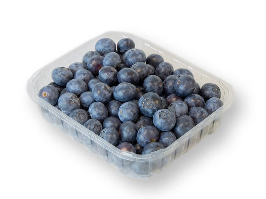 Bandeja de arándanos