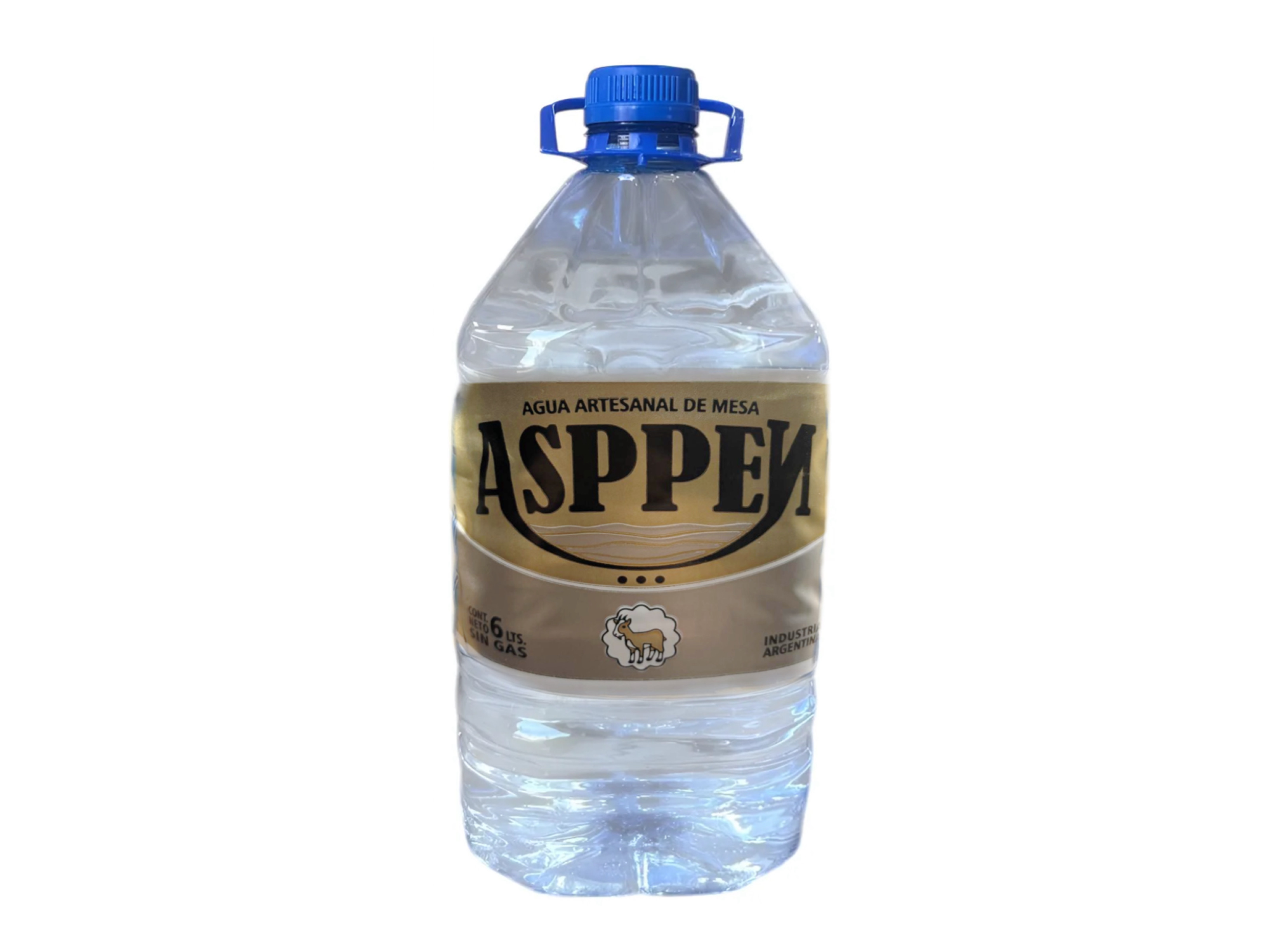 Bidón de agua de 6 lts