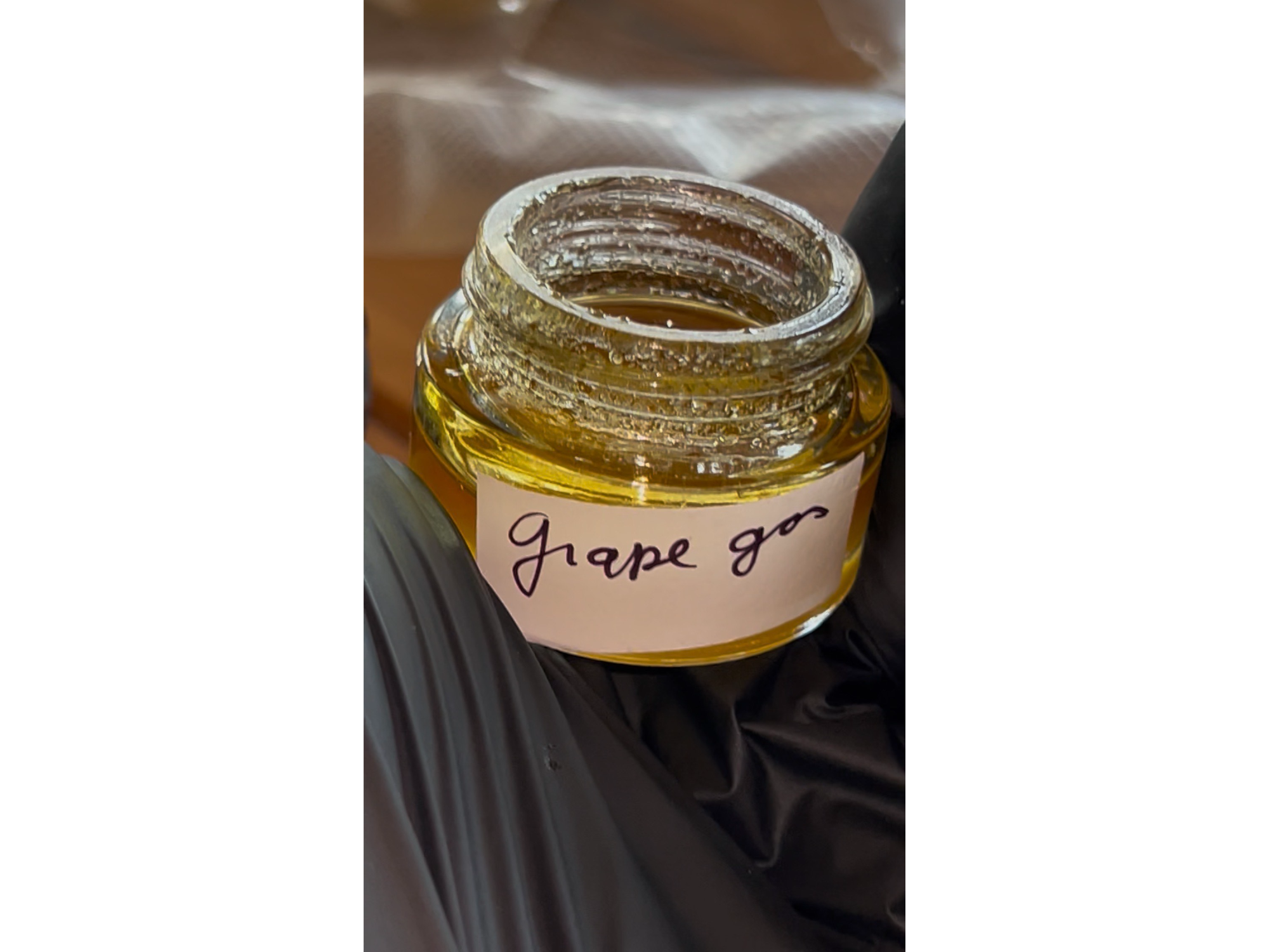 Live Resin BHO - Grape gas