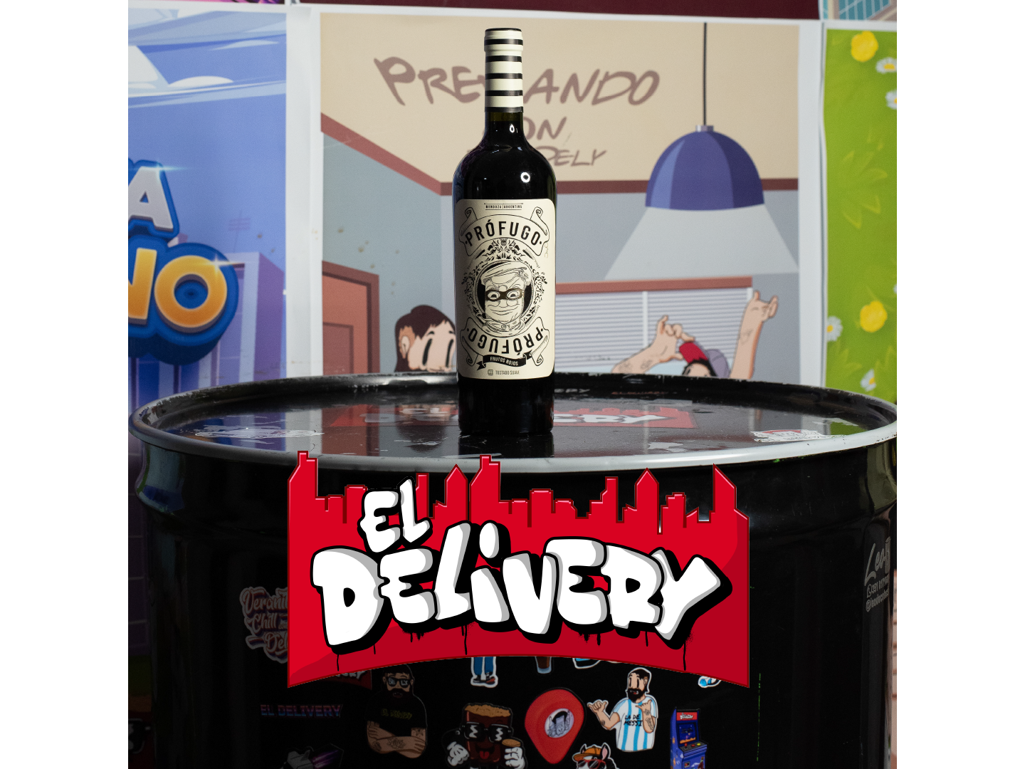 Prófugo Frutos Rojos (vino tinto)