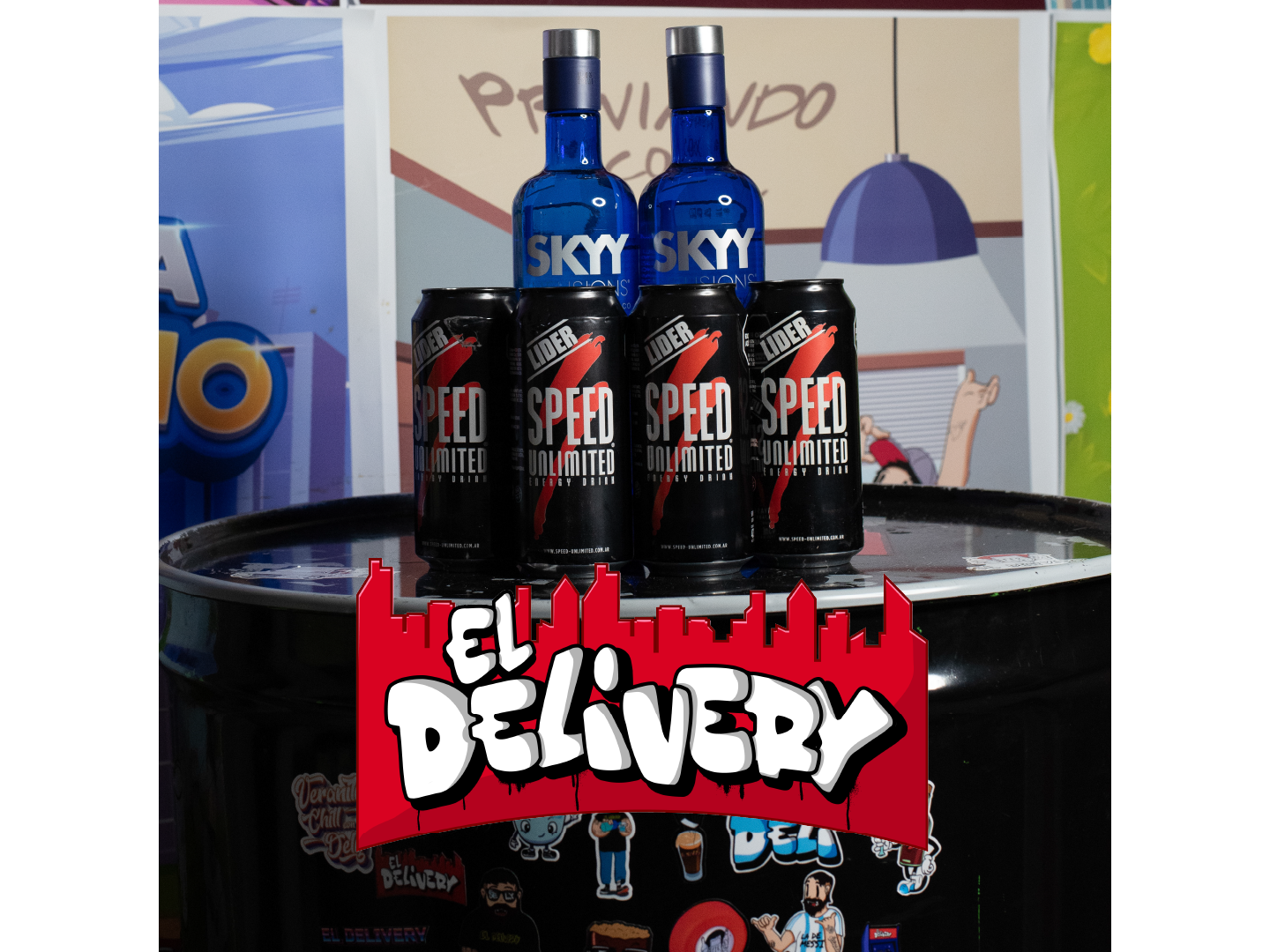 2 SKYY Saborizados + 4 Speed XL