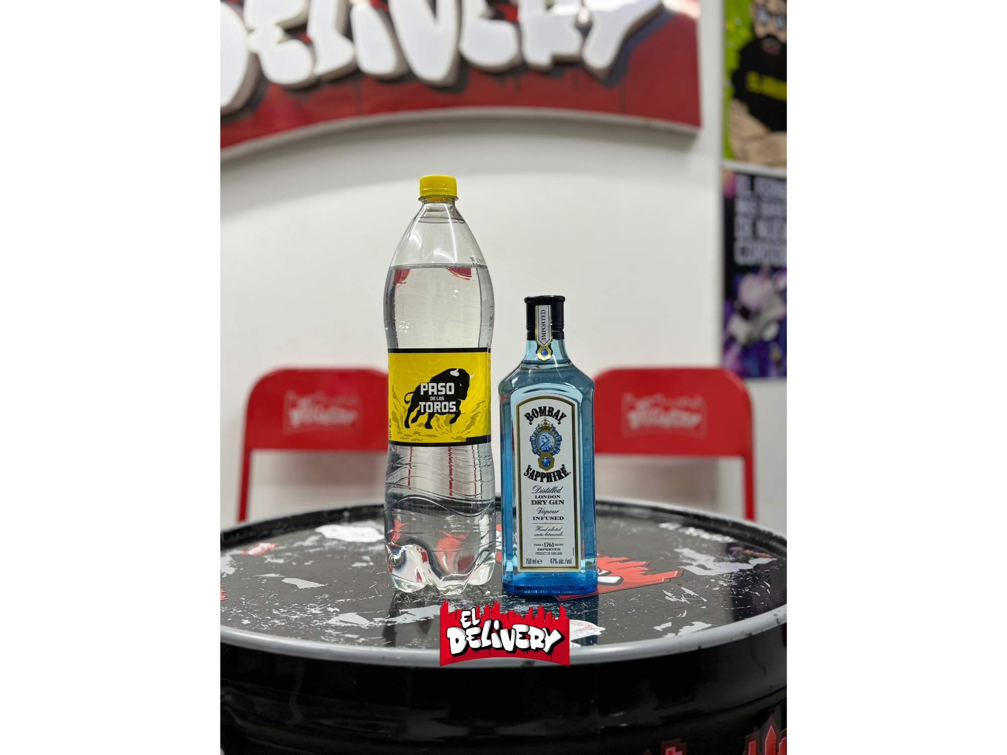 Bombay Saphire + Tonica Paso de los Toros 1.5lt
