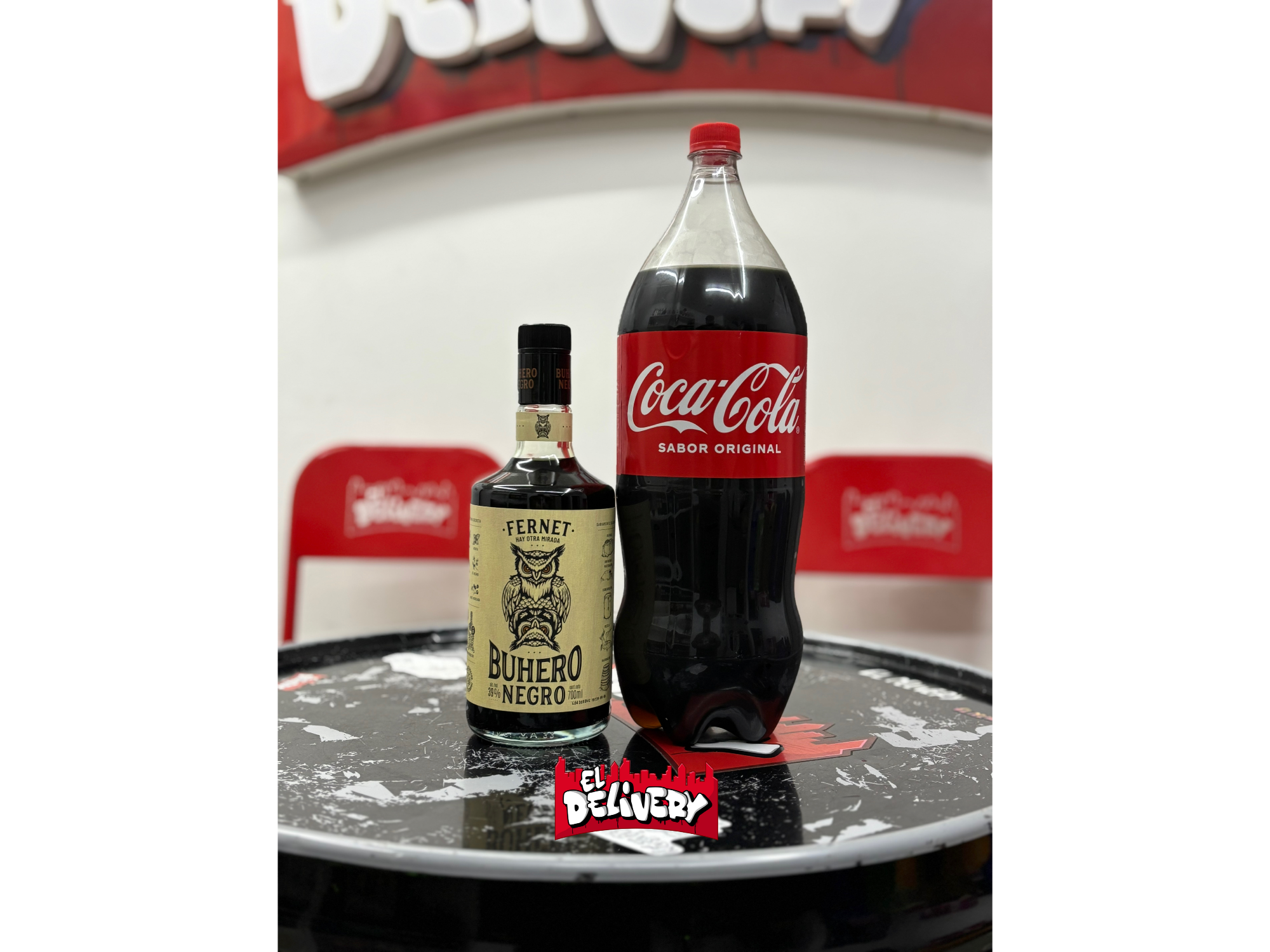 Fernet Buhero + Coca Cola 2.5lt