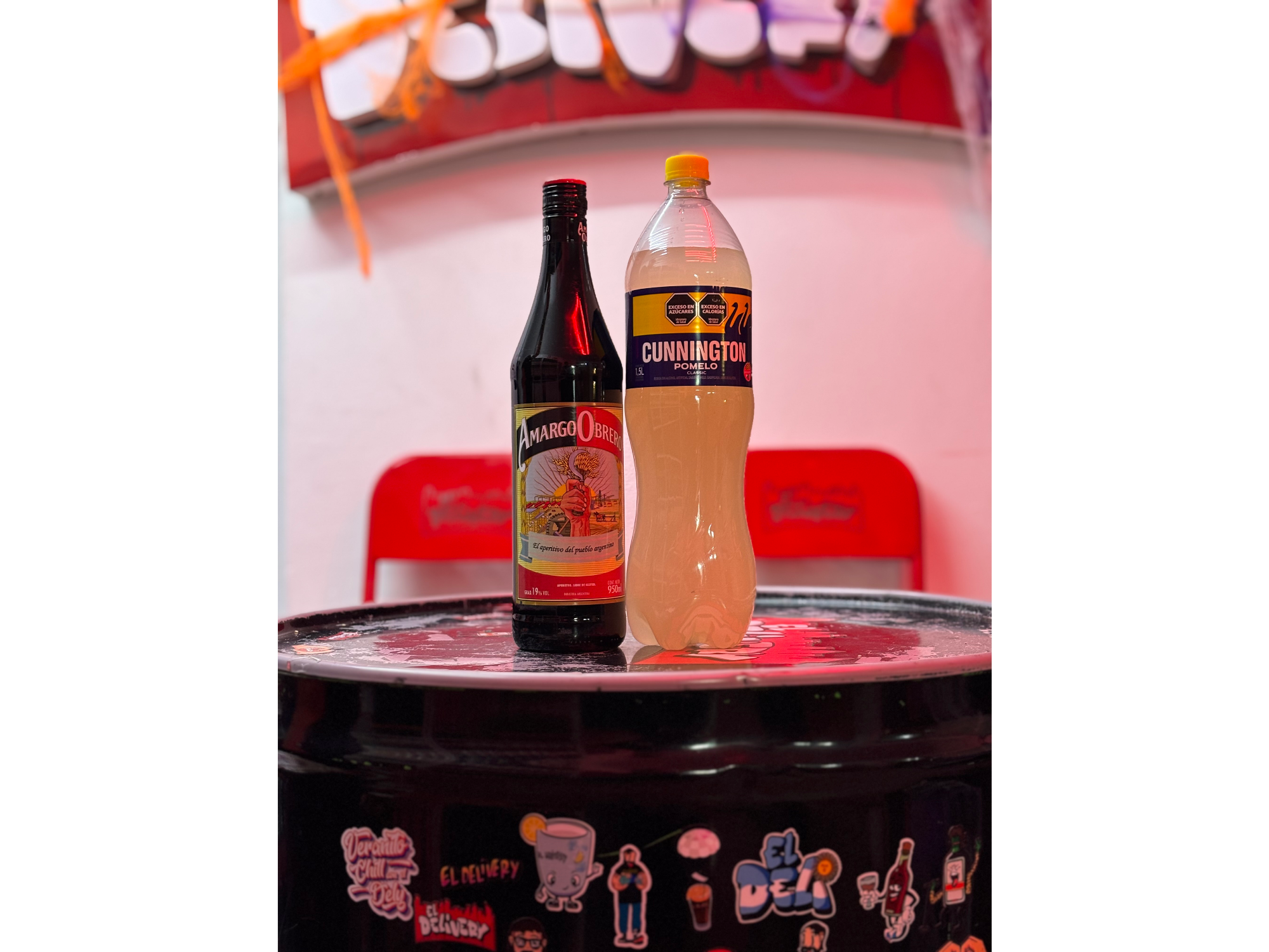 Amargo Obrero 950ml + Pomelo Cunington 1.5lt