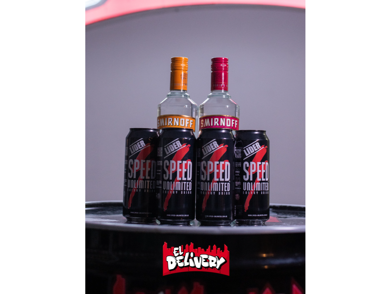 2 Smirnoff Saborizados + 4 Speed XL