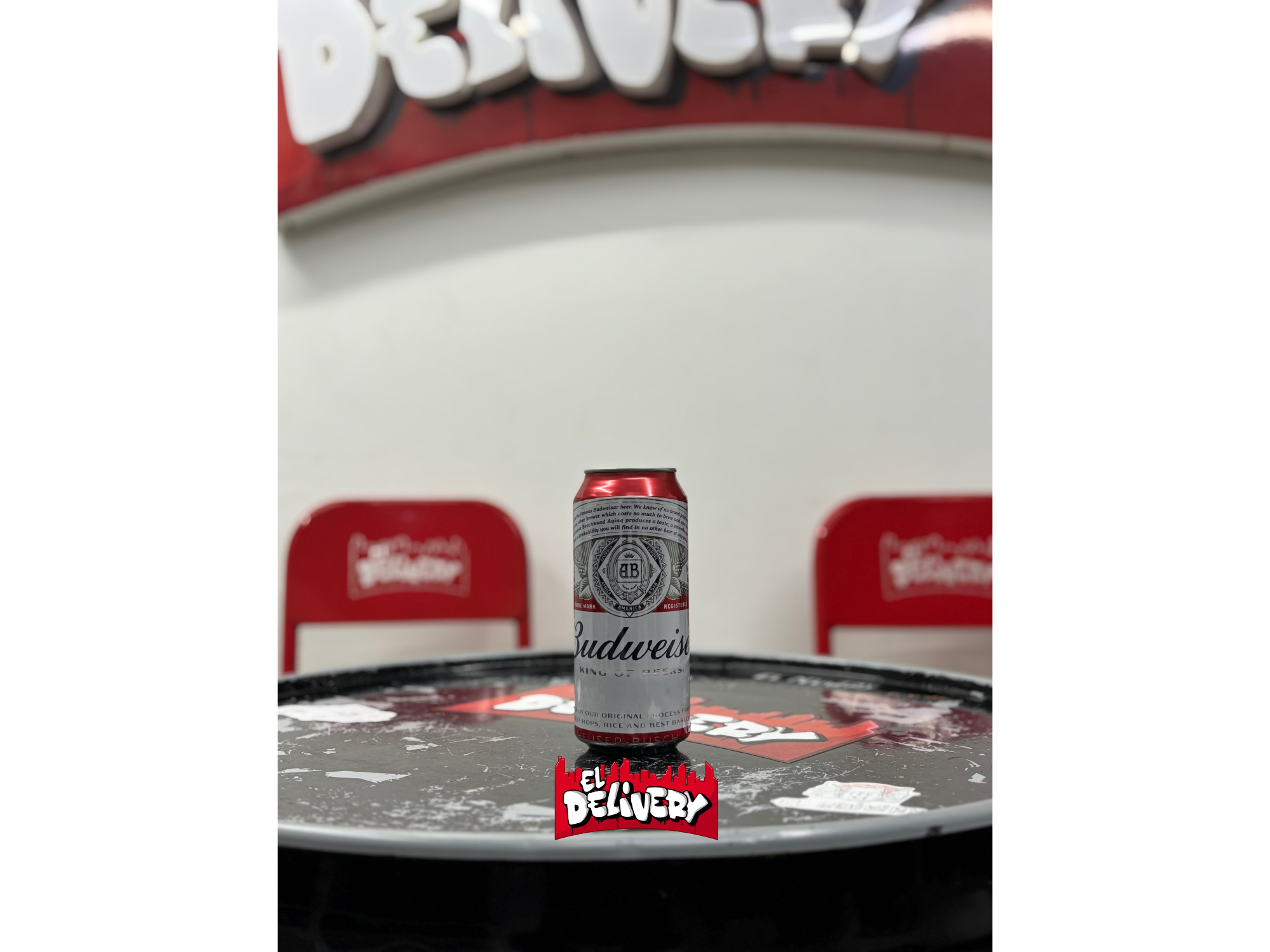 Lata Budweiser 473cc