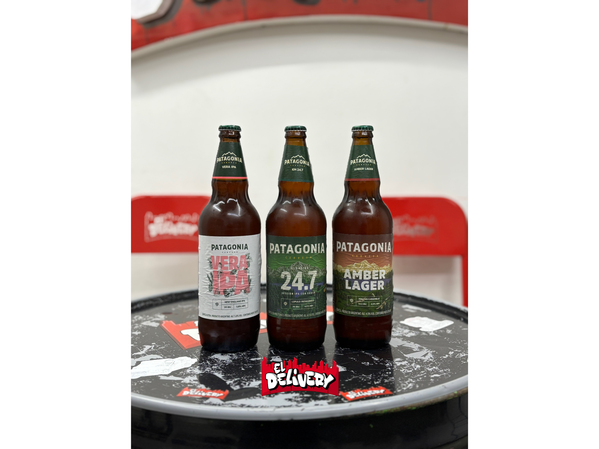 3 Cerveza Patagonia 730cc