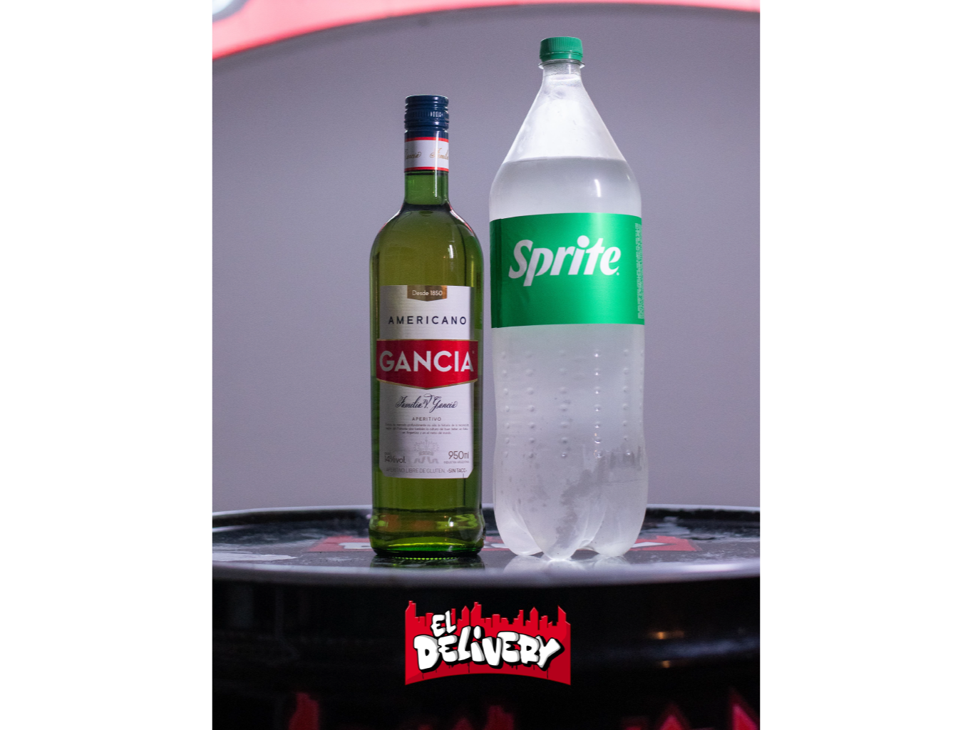 Gancia 900cc + Sprite 2.25lt