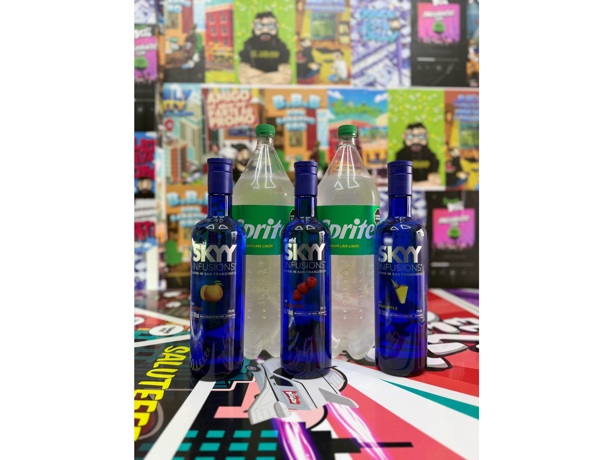 3 SKYY Saborizado + 2 Sprite 2.25lt