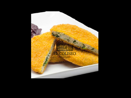 kg Medallon de Espinaca Rebozado