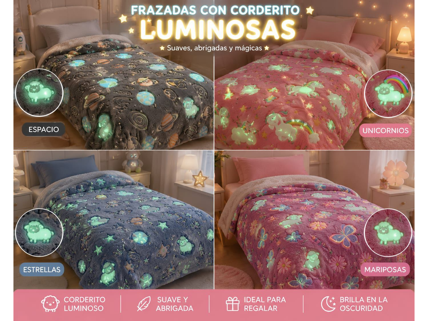 Manta luminosa