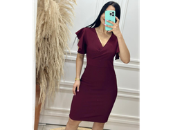 Vestido tela crep elastizado talla M