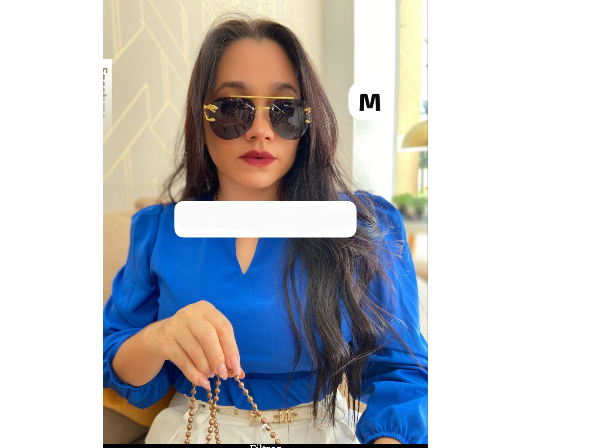 Blusa corta talla M/G