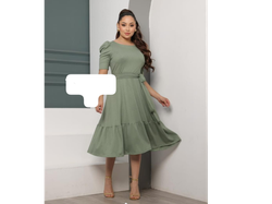 Vestido tela simil Morley talla M/G