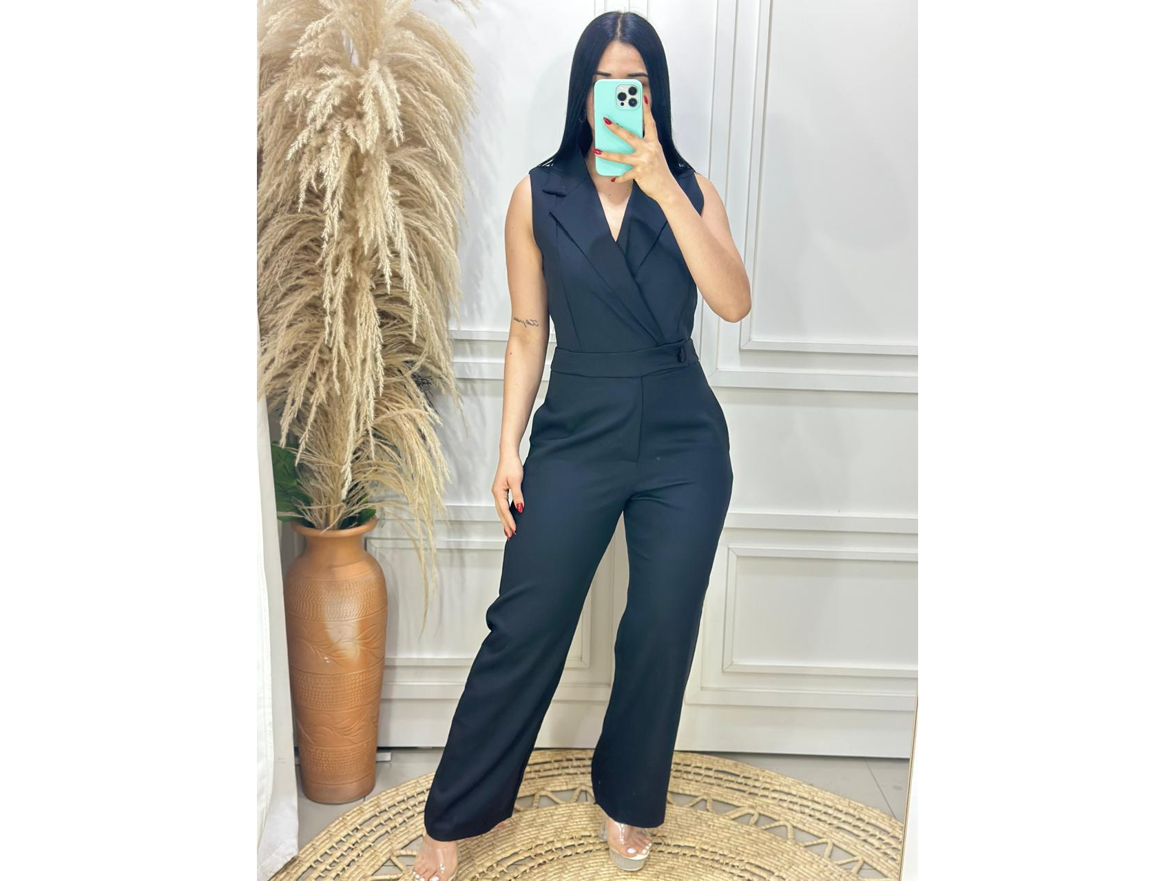 Monito negro talla M