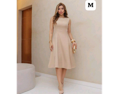 Vestido tela sastrera talla M