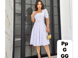 Vestido talla EXG color blanco