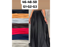 Pollera plisada talle plus sise