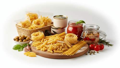 Pastas y conservas