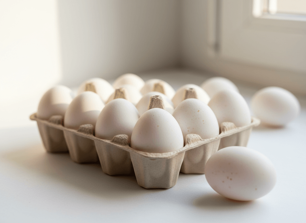 Huevos blancos