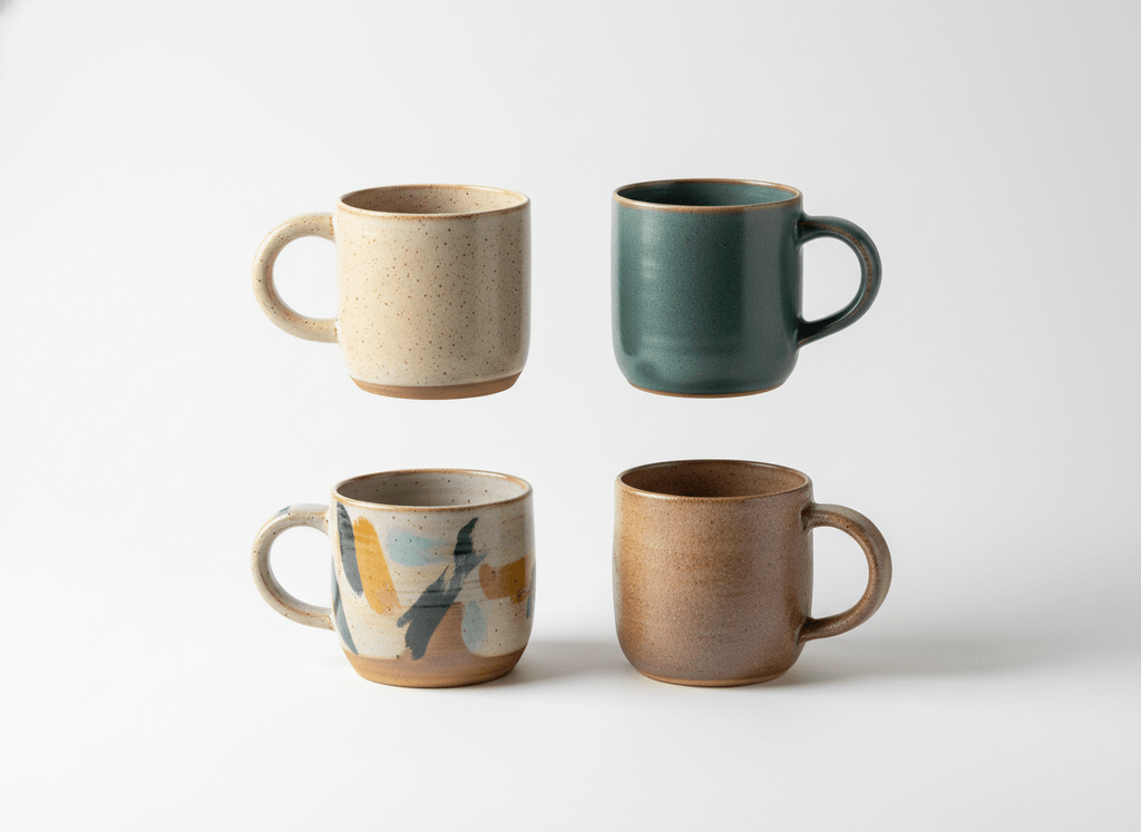 Juego de tazas cerámica