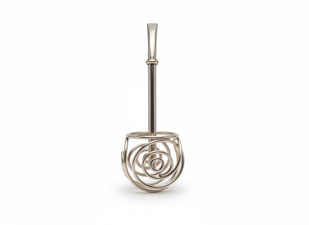 Bombilla alpaca espiral