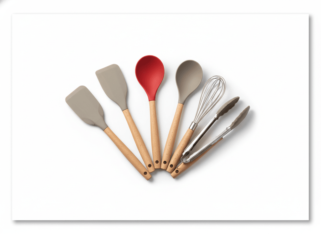 Set de utensilios de silicona x6