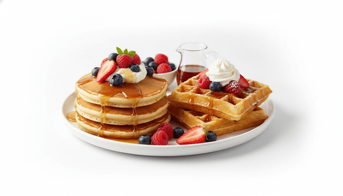 Panqueques y waffles
