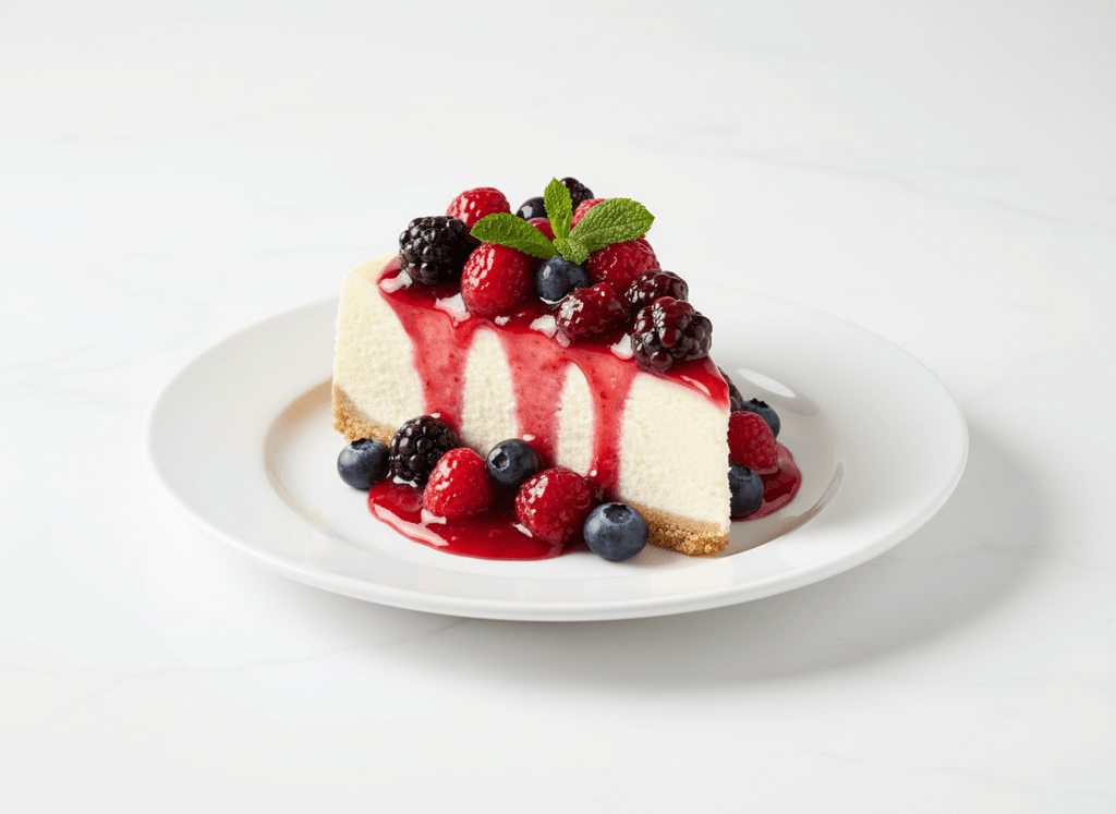 Cheesecake de frutos rojos