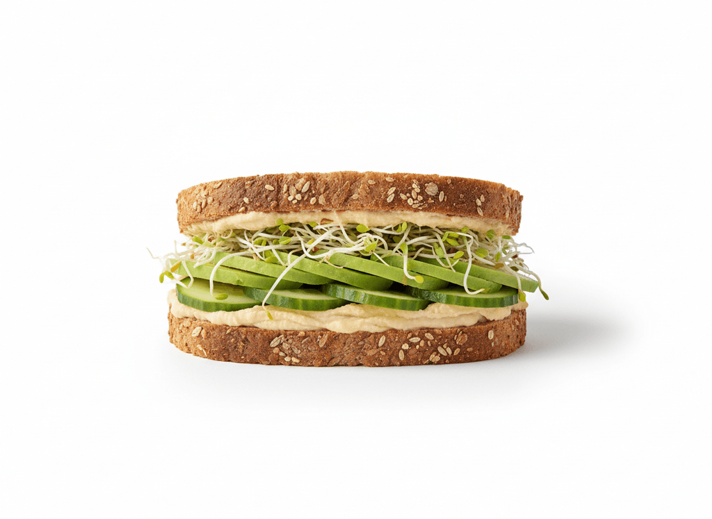 Sándwich veggie de Cafeto