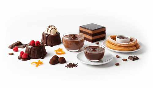 Postres con chocolate