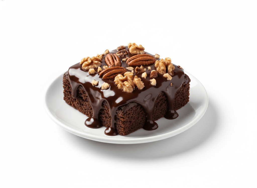 Brownie con ganache