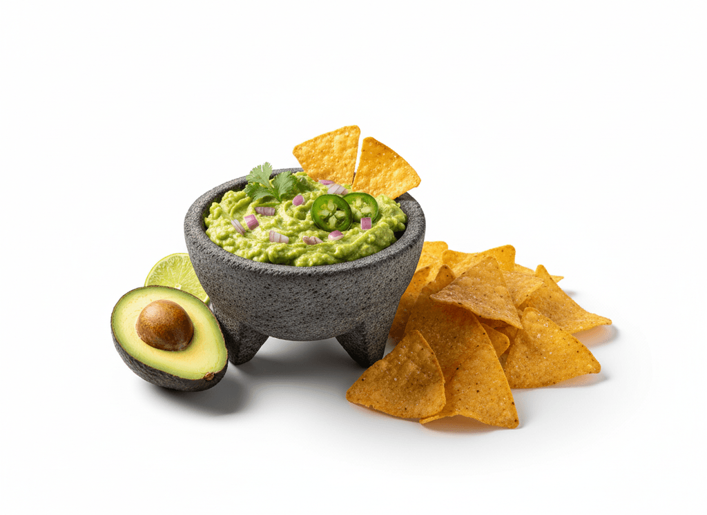 Guacamole con totopos