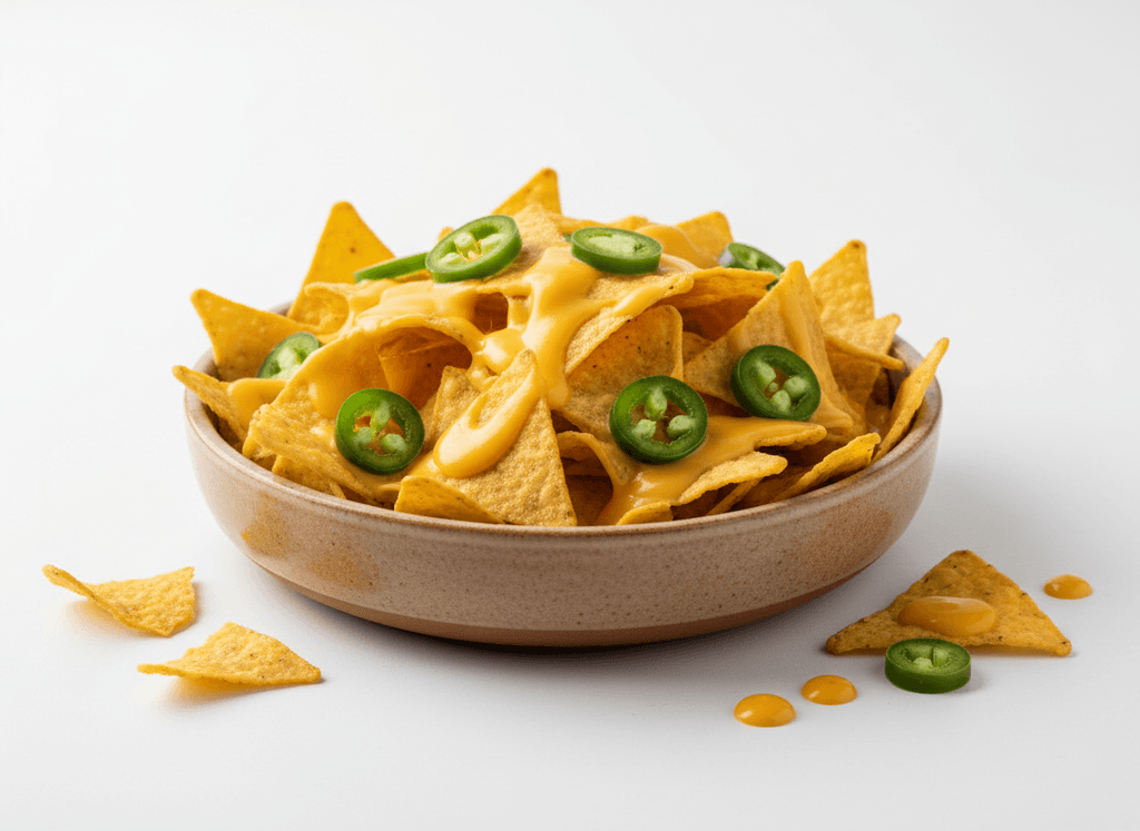 Nachos con queso