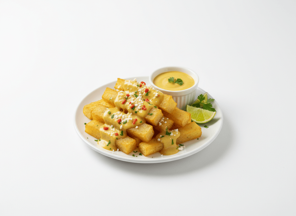 Yuquitas a la huancaína