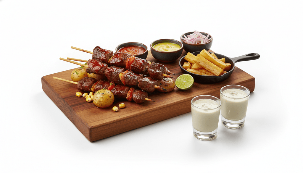 Anticuchos y entrantes
