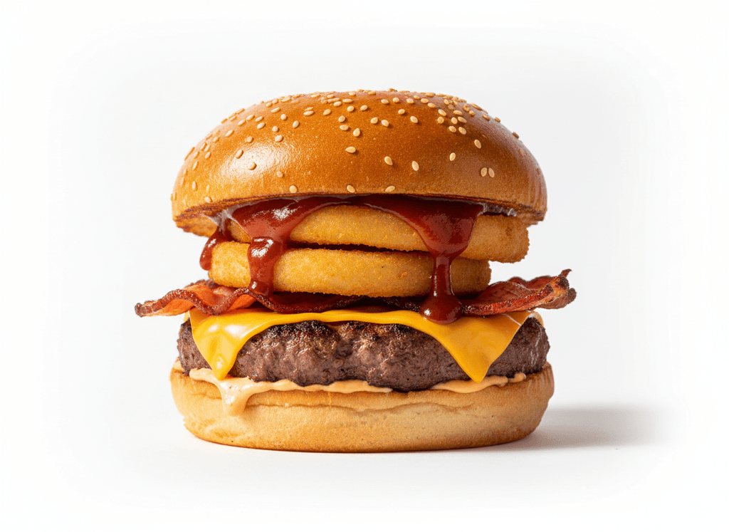 Hamburguesa BBQ crispy