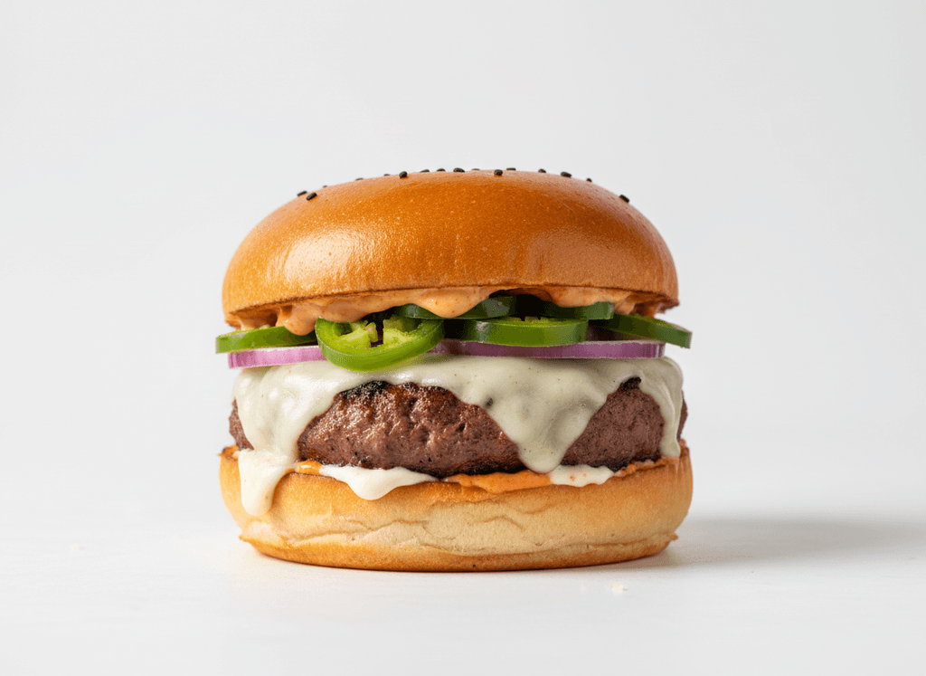 Hamburguesa picante jalapeño