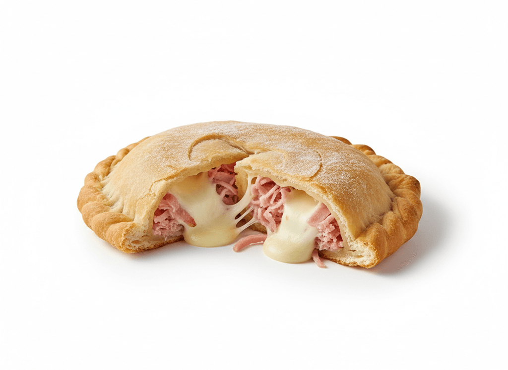 Empanada de jamón y queso