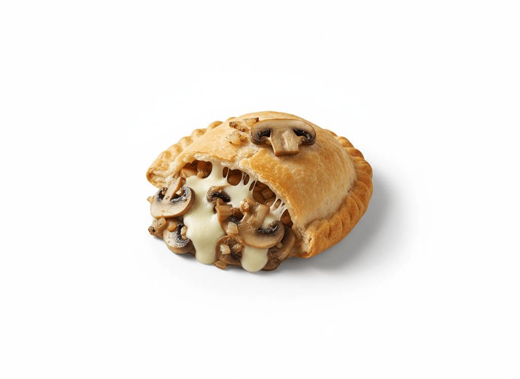 Empanada de champignones y queso