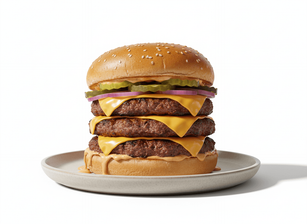 Triple smash de MATEO´S BURGUER