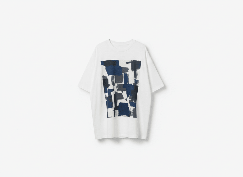 Remera oversize estampada