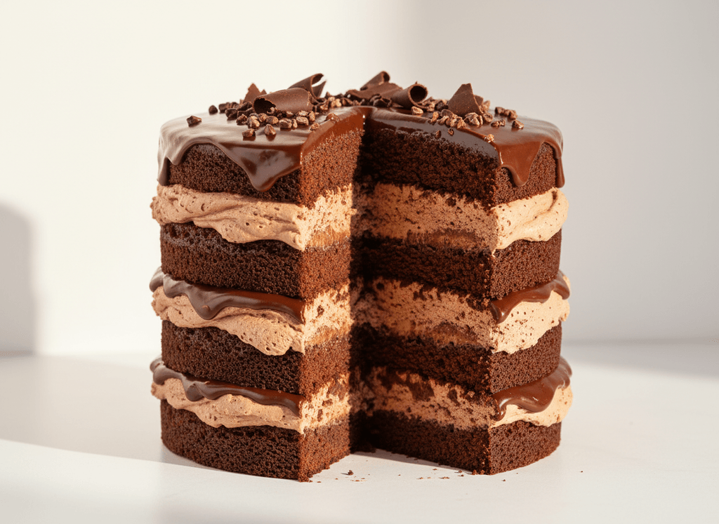 Torta de chocolate de Donatto gluten free